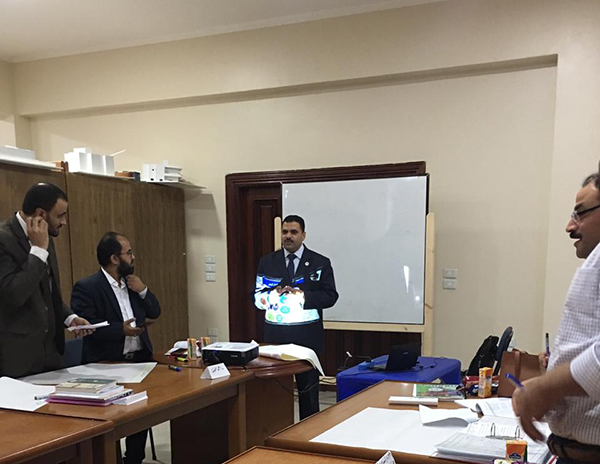 ورشة عمل مهارات اعدادالدراسة الذاتية بمشاركة اعضاء هيئة التدريس والهيئة المعاونة