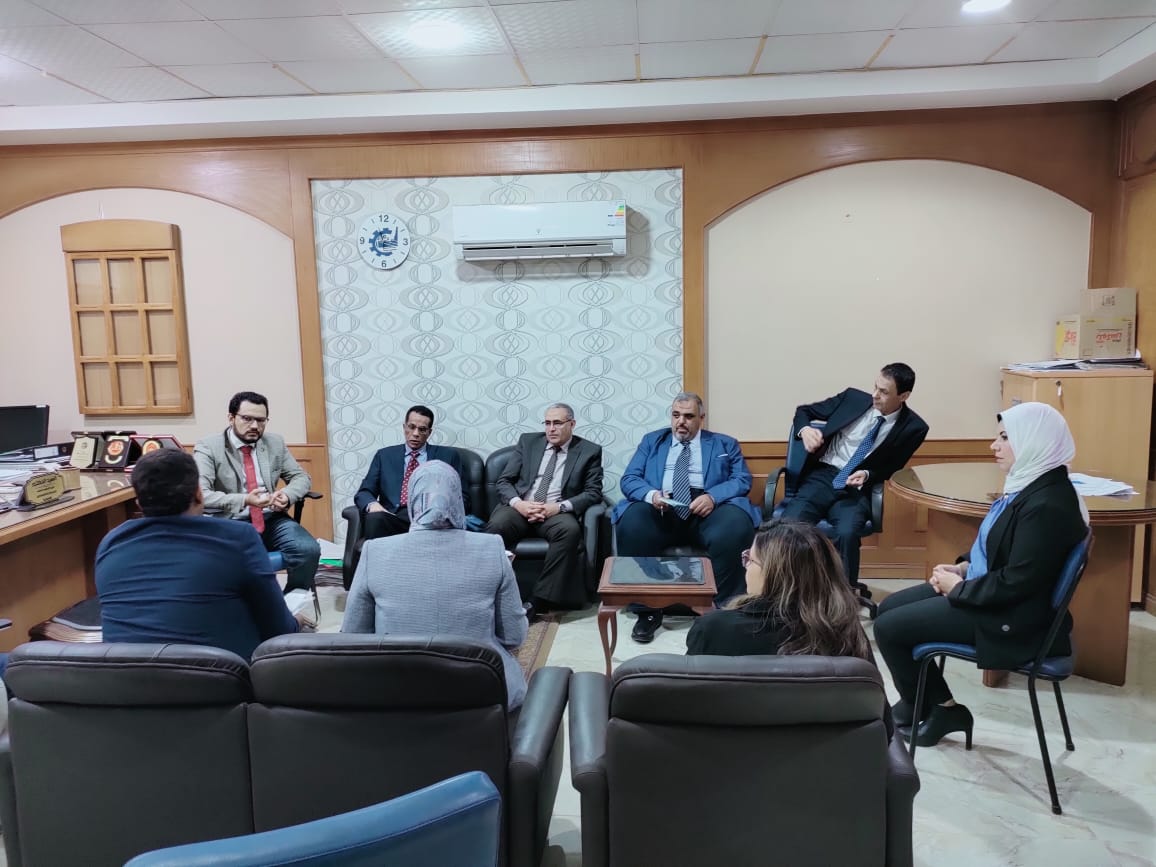 استقبل المعهد العالى للهندسة والتكنولوجيا بالمنوفية فريق المراجعة من الهيئة القومية لضمان جودة التعليم والاعتماد